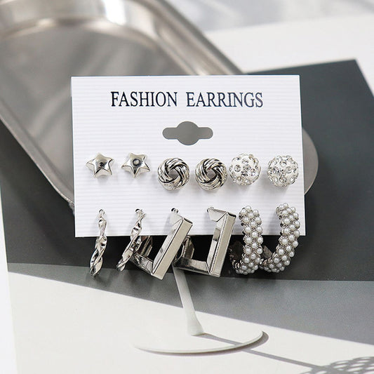 Fasionable Combo Pack Of Earrings(Pack Of 6)